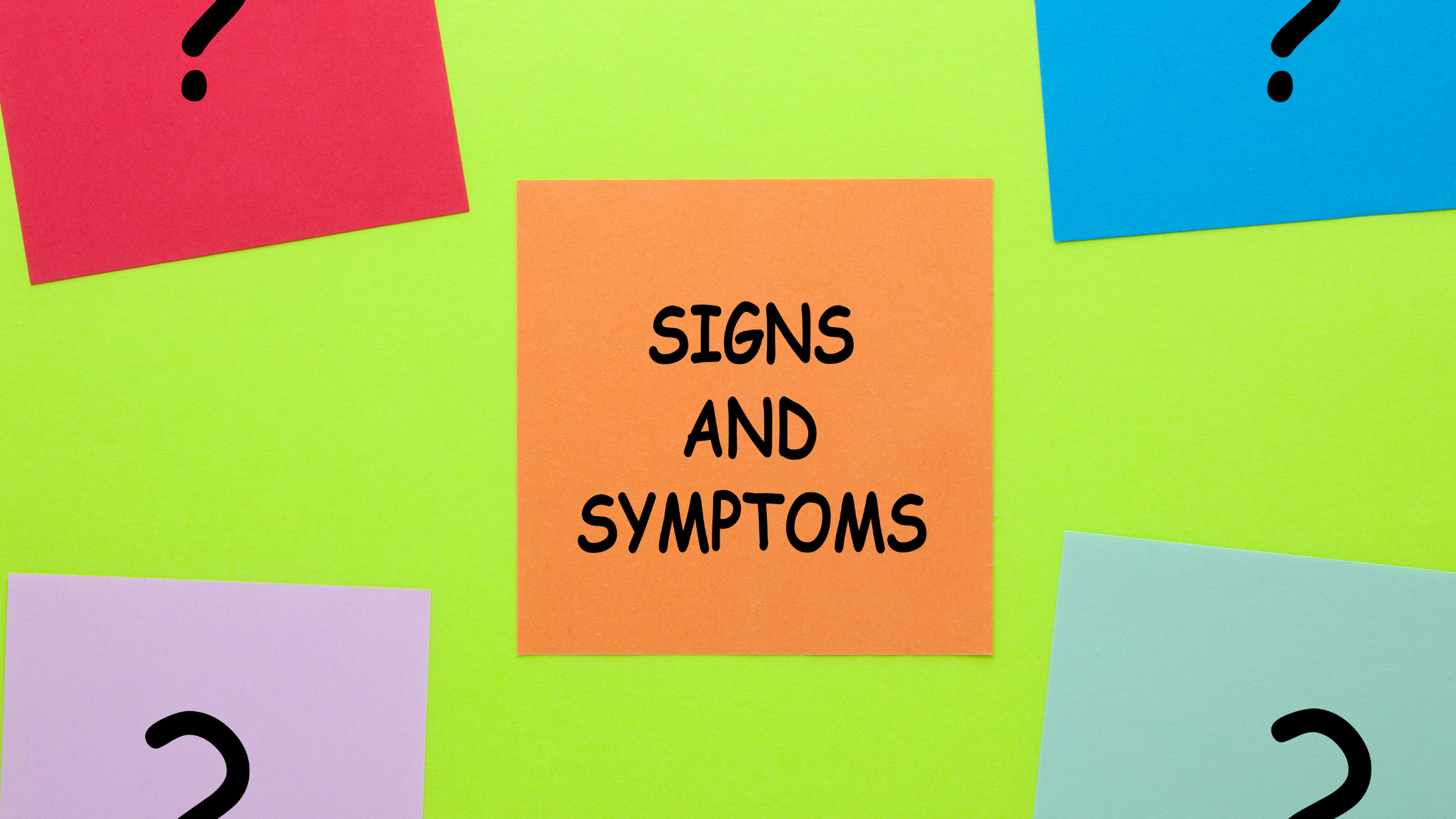 symptoms and severity can vary 
