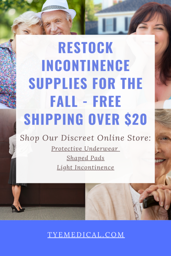 Free shipping on incontinence products