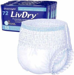LivDry Overnight Protective Underwear