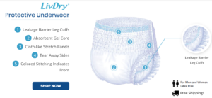 TYE Medical Protective Underwear, premium quality, free shipping
