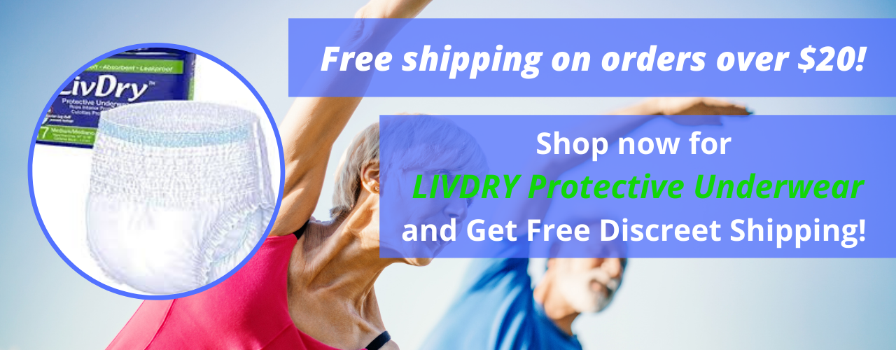Shop Now for LivDry Protective Underwear